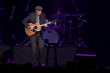 James Taylor performs with his All Star Band in Melbourne at Rod Laver Arena on Wednesday 8 February 2017. photo Ros OGorman