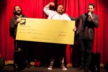 A.B. Original wins The 12th AMP. Presented by Dan Rosen. Photo by Ros O'Gorman