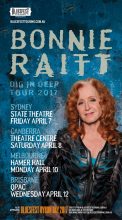 Bonnie Raitt Australian tour 2017