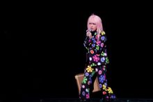 Cyndi Lauper at Rod Laver Arena on Thursday 6 April 2017. Photo by Ros O'Gorman