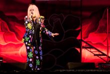 Cyndi Lauper at Rod Laver Arena on Thursday 6 April 2017. Photo by Ros O'Gorman