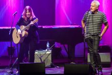 Rickie Lee Jones and Daryl Braithwaite. Photo Ros OGorman