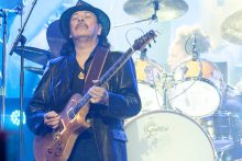 Carlos Santana, Santana, Rod Laver Arena on Wednesday 11 April 2017. Photo by Ros O'Gorman