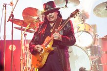 Carlos Santana, Santana, Rod Laver Arena on Wednesday 11 April 2017. Photo by Ros O'Gorman
