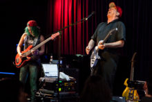 Adrian Belew, Birds Basement 2017. Photo by Ros O'Gorman