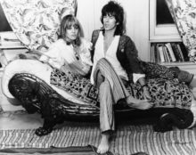 Anita Pallenberg and Keith Richards