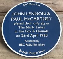 Blue Plaque