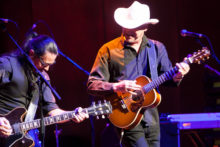 Russell Morris and Pete Robinson photo by Ros O'Gorman Hamer Hall 2017