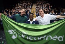 Unearthed High 2017 winner Arno with Ben and Liam