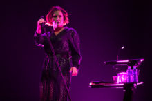 Alison Moyet performs at Margaret Court Arena on Saturday 7 October 2017