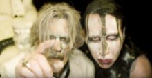 Marilyn Manson and Johnny Depp