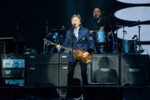 Paul McCartney at AAMI Park Melbourne on Tuesday 5 December 2017. Photo by Ros O'Gorman