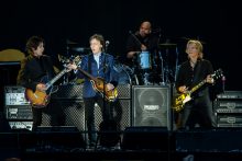 Paul McCartney at AAMI Park Melbourne on Tuesday 5 December 2017. Photo by Ros O'Gorman