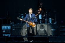 Paul McCartney at AAMI Park Melbourne on Tuesday 5 December 2017. Photo by Ros O'Gorman