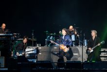 Paul McCartney at AAMI Park Melbourne on Tuesday 5 December 2017. Photo by Ros O'Gorman