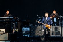 Paul McCartney at AAMI Park Melbourne on Tuesday 5 December 2017. Photo by Ros O'Gorman