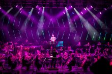 Symphonica: Armand Van Helden and the MSO at the Sidney Myer Music Bowl on Saturday 27 January 2018. Photo by Ros O'Gorman