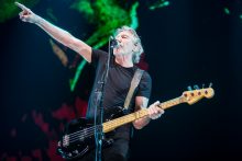 Roger Waters played Rod Laver Arena Melbourne on Saturday 10 February 2018. Roger Waters is performing his Us and Them Australian tour. Photo, Ros O'Gorman