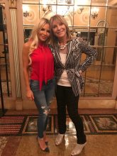 Melissa Tkautz and Bonnie Lythgoe