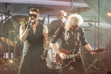 Queen and Adam Lambert perform at Rod Laver Arena on Friday 2 March 2018. Photo by Ros O'Gorman