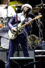 Nile Rodgers and Chic Rod Laver Arena on Sunday 8 April 2017. Photo by Ros O'Gorman