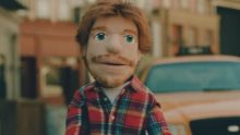 Puppet Ed Sheeran