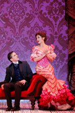 Chris Ryan, Alinta Chidzey in A Gentleman's Guide To Love and Murder