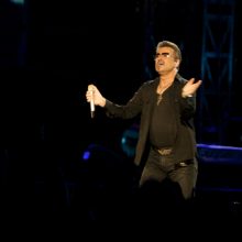 George Michael photo by Ros OGorman