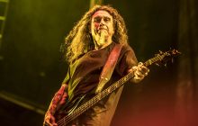 Tom Araya of Slayer at Download Melbourne 2019 photo by Mary Boukouvalas