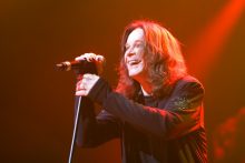 Ozzy Osbourne Black Sabbath photo by Ros O'Gorman