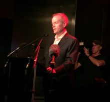 Bill Shorten at The Espy photo by Noise11