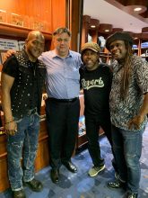 Joseph Wooten, Victor Wooten, Regi Wooten with Nick Kontonicolas of The Noise Network