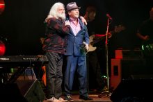Brian Cadd and Glenn Shorrock perform at the Palais Theatre in Melbourne on Sunday 24 June 2015 as part of the APIA Good Times Tour 2015 (photo by Ros O’Gorman)