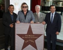 Don McLean presented with Star on Las Vegas Walk of Stars