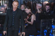 Sting at the Sidney Myer Music Bowl photo by Ros O'Gorman