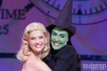 Lucy Durack in Wicked photo by Ros O'Gorman