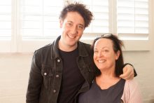 Matt Murphy of The Wombats with Noise11's Ros O'Gorman