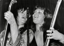 The Sweet with Steve Priest on the right