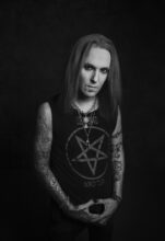 Guitarist Alexi Laiho from Bodom After Midnight at a promo shoot. March 1st, 2020, Helsinki Finland. Photo by Terhi Ylimäinen.