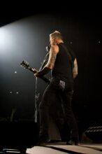 James Hetfield of Metallica photo by Ros O'Gorman