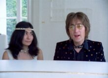 John Lennon and Yoko Ono (supplied)