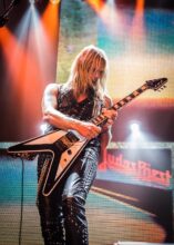 Richie Faulkner of Judas Priest (supplied)