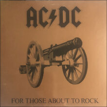 AC/DC For Those About To Rock