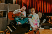 J Balvin and Ed Sheeran photo by Ariana Garcia de Ceda