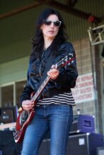 Adalita performs at the Reclink Community Cup Elsternwick Park Melbourne on Sunday 21 June 2015. photo by Ros O'Gorman