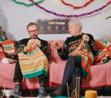ABBA Bjorn and Sir Ian McKellen knitting