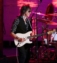 Jeff Beck photo supplied