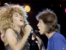 Tina Turner and Mick Jagger