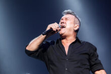 Jimmy Barnes Cold Chisel perform at Rod Laver Arena Melbourne on Thursday 19 November 2015. photo by Ros O’Gorman