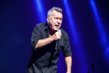 Jimmy Barnes Cold Chisel perform at Rod Laver Arena Melbourne on Thursday 19 November 2015. Photo by Ros O'Gorman